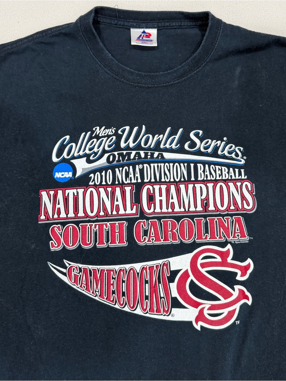 South Carolina Gamecocks 2010 Baseball National Champions Tee XXL